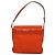 Céline CELINE Schultertasche aus Canvas Orange Silber Authentisch sw1304 - Ansicht 16