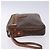 Céline Clutch in tela Macadam CELINE in pelle PVC marrone oro Auth bs27308 D'oro - vista 5