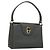 Gucci Borsa a mano in pelle grigia argento Auth mr1461 Marrone