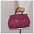 PRADA Borsa a mano in nylon rosa oro Auth 134403 D'oro - vista 26