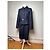 Vintage Courreges Paris Twin Set Marine M Marineblau