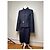 Vintage Courreges Paris Twin Set Marine M Marineblau - Ansicht 13