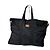 Borsa da viaggio vintage Courreges nera Nero