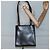Borsa a Spalla in Pelle Nera e Oro Auth BA4048 di VALENTINO Nero D'oro - vista 21