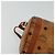 Borsa a spalla MCM Logogram Vicetos in pelle PVC marrone oro Auth BA4155 D'oro - vista 10