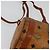 Borsa a spalla MCM Logogram Vicetos in pelle PVC marrone oro Auth BA4155 D'oro - vista 12
