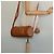 Borsa a spalla MCM Logogram Vicetos in pelle PVC marrone oro Auth BA4155 D'oro - vista 20