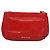 Miu Miu Accessory Pouch Leather Red Gold Auth ac3852 Golden - view 2