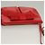 Miu Miu Accessory Pouch Leather Red Gold Auth ac3852 Golden - view 5