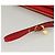 Miu Miu Accessory Pouch Leather Red Gold Auth ac3852 Golden - view 6