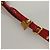 Miu Miu Accessory Pouch Leather Red Gold Auth ac3852 Golden - view 7