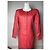 Vintage Courreges Lederjacke rot - Ansicht 8