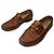 Mocassino in pelle marrone Horsebit vintage Gucci