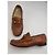 Mocassino in pelle marrone Horsebit vintage Gucci - vista 12