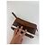 Céline Clutch in pelle monogramma Triomphe vintage Celine Paris marrone - vista 10
