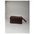 Céline Clutch in pelle monogramma Triomphe vintage Celine Paris marrone - vista 14
