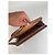 Céline Clutch in pelle monogramma Triomphe vintage Celine Paris marrone - vista 3