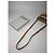 Borsa a spalla in tela monogramma Loewe Madrid in pelle beige e marrone - vista 11