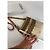 Borsa a spalla in tela monogramma Loewe Madrid in pelle beige e marrone - vista 12
