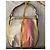 Borsa a Spalla Loewe Tela Stampata Arancione Beige Rosa Multicolore - vista 13