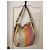 Borsa a Spalla Loewe Tela Stampata Arancione Beige Rosa Multicolore - vista 2
