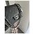 Borsa Chanel Timeless in pelle d'agnello nera 25 Nero - vista 11
