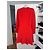 Vestido rojo See by Chloé con ribetes blancos Roja - vista 6