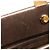 Hermès Brown Vibrato Herbag Cabas PM Marrone scuro - vista 7