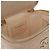 Chanel Mini Vanity Case in Caviar Iridescente Marrone Trapuntato con Catena e Perla in Alto Beige - vista 7