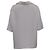 Polo Oversized Theory in Seta Bianca Bianco Crudo - vista 4