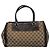 Borsa Trophy Tote GG in tela Gucci Marrone - vista 4