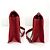 Bolso Jumbo Flap CC Crave Reissue en Piel de Ternera Rojo Claro de Chanel Roja - vista 9