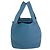 Borsa a mano in pelle blu Taurillon Clemence Picotin 22 MM di Hermès