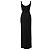 Abito Maxi Cady Decorato David Koma in Acetato Nero - vista 3