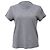Camiseta de algodón gris con efecto brillante Alexander Wang