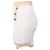 Falda Mini de Punto Embellecida con Botones Balmain en Viscosa Blanca Blanco Crudo - vista 2