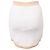 Falda Mini de Punto Embellecida con Botones Balmain en Viscosa Blanca Blanco Crudo - vista 3