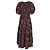 Abito midi con stampa floreale Ulla Johnson in cotone multicolore - vista 3