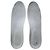 Sneakers basse Chanel CC in suede grigio e mesh - vista 7