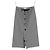 Everyday Balenciaga Gingham Woven Midi-Rock aus schwarzem Polyester