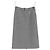 Everyday Balenciaga Gingham Woven Midi-Rock aus schwarzem Polyester - Ansicht 2