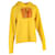 Sudadera bordada Sandro Paris en algodón amarillo