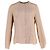 Beige Polyesterbluse mit Spitzenbesatz von Alexander McQueen