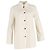 Camicia button-down a maniche lunghe Jil Sander in cotone crema Bianco Crudo