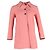 Camisa jaqueta Miu Miu em algodão rosa