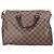 Louis Vuitton Speedy Bandoulière 30 en toile marron Rouge - vue 3