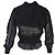 Chaqueta bomber con cremallera en algodón negro Sacai con ojales - vista 3