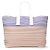 Hermès Hermes Strandtasche New Cabaya D'Ere aus Canvas Weiß