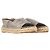Timeless Espadrillas Chanel CC in Suede Grigio - vista 4