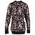 Paco Rabanne Strickjacke mit floralem Muster aus mehrfarbiger Wolle Mehrfarben - Ansicht 3